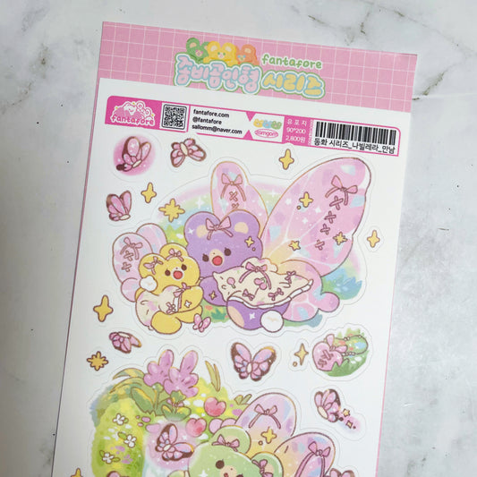 Fantafore Pink Fairy sticker A950