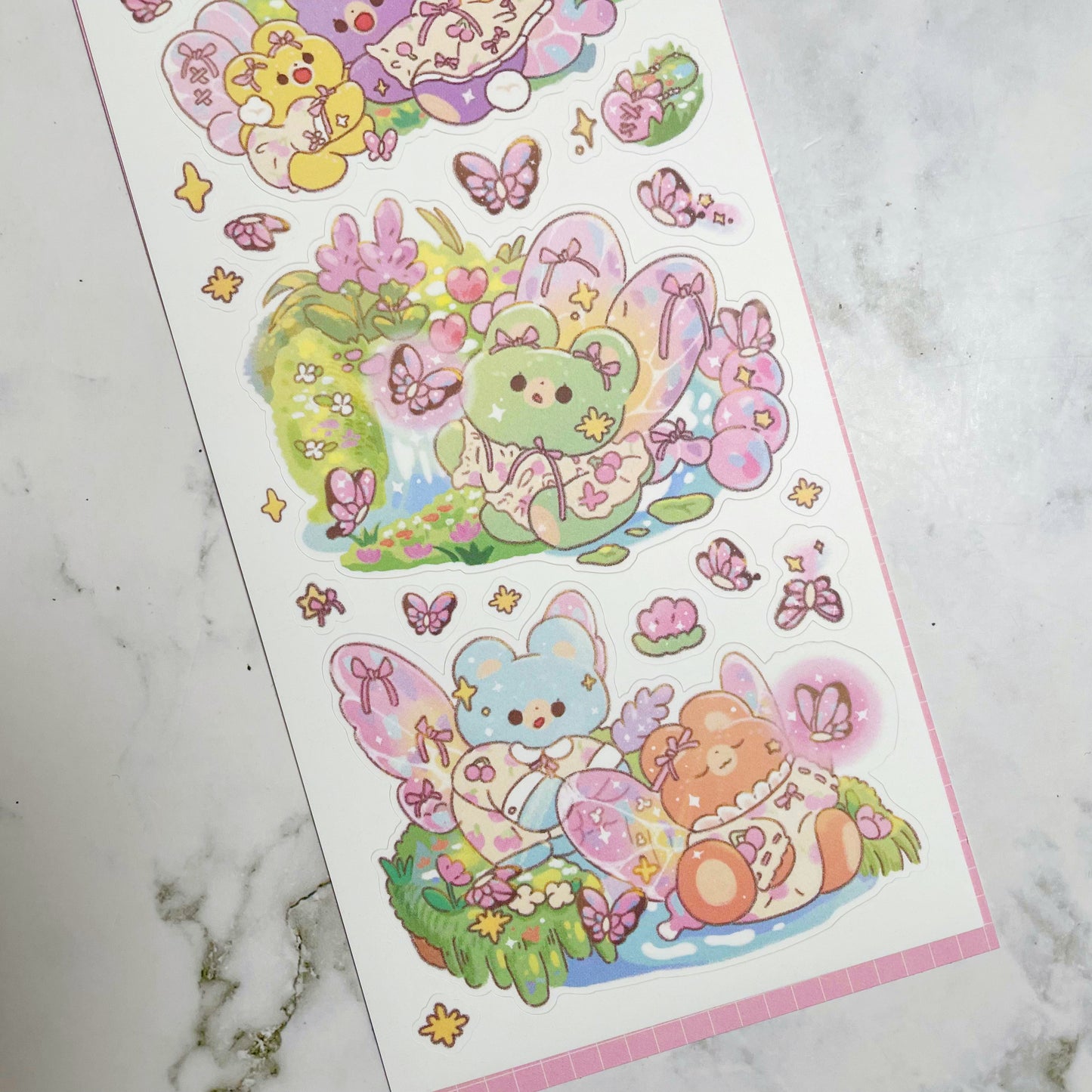 Fantafore Pink Fairy sticker A950
