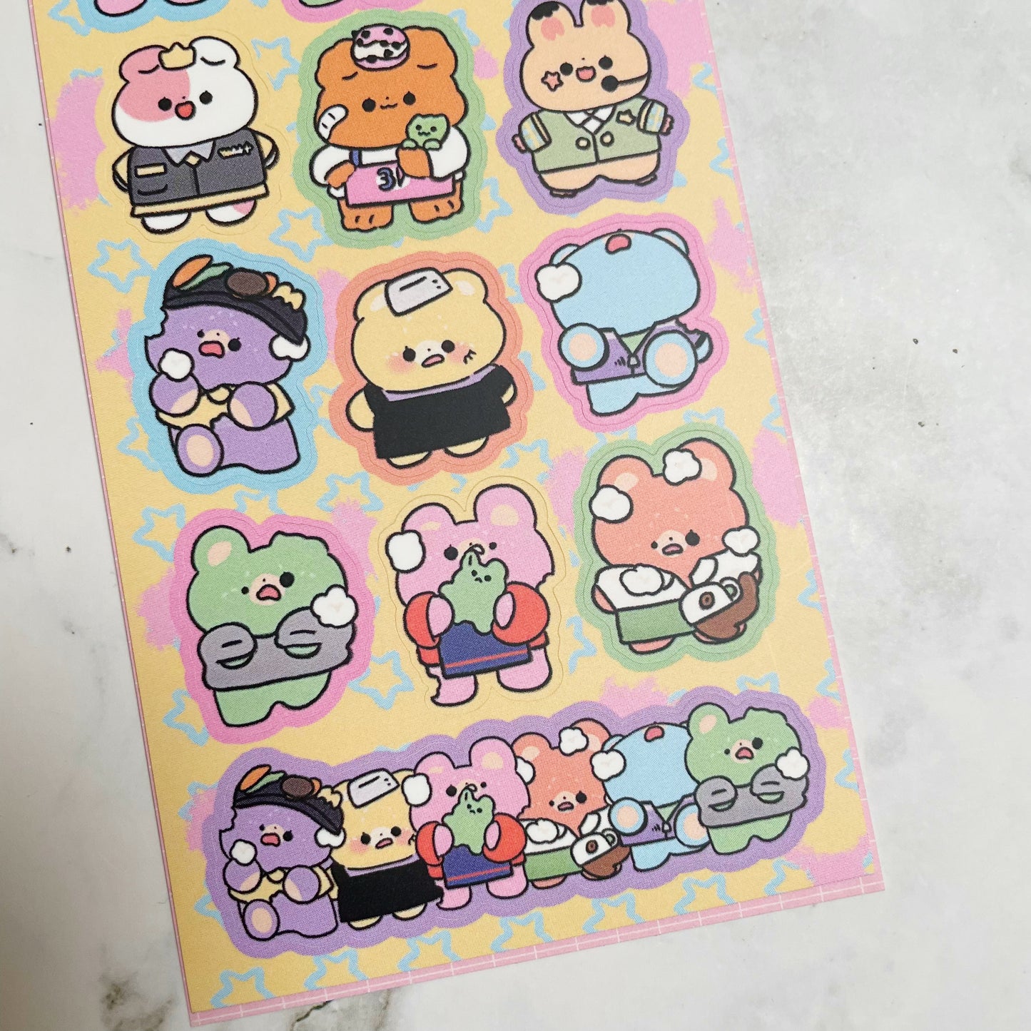 Fantafore Part time job sticker A947
