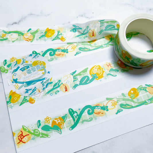 Sulgi Sulgi Yellow Tulip washi tape w103
