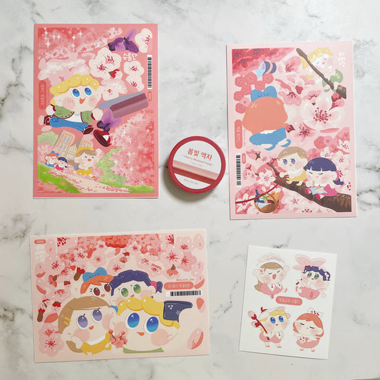Shuromdan Cherry Blossom Sticker and Washi pack A963