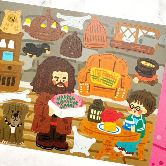 Dingamart Hagrid's Hut sticker A979