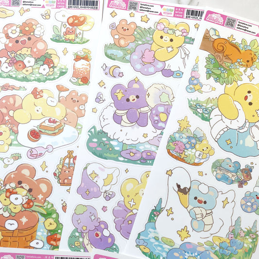 Fantafore Garden sticker Pack A943