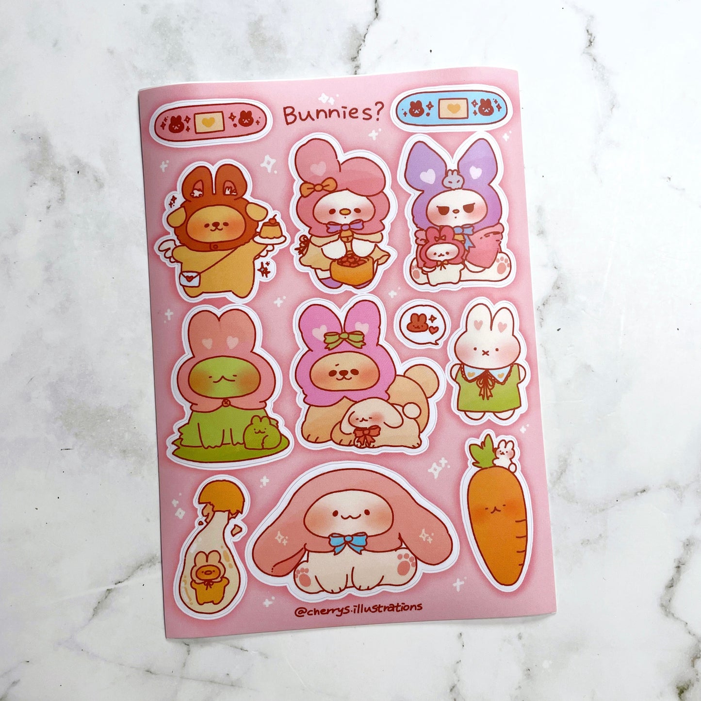 Cherry's Bunnies? sticker a992