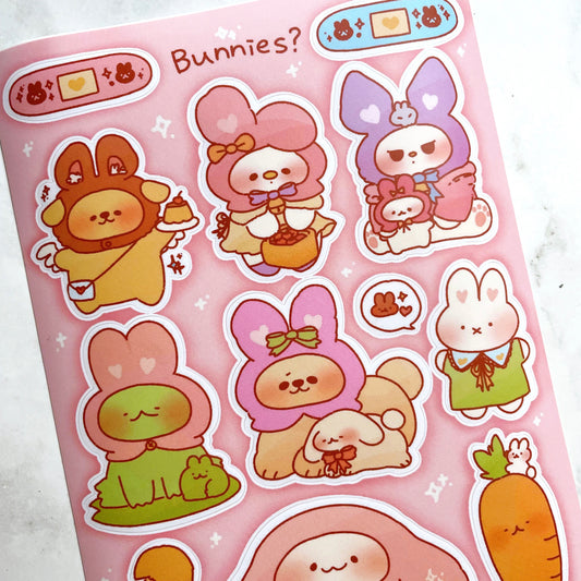 Cherry's Bunnies? sticker a992