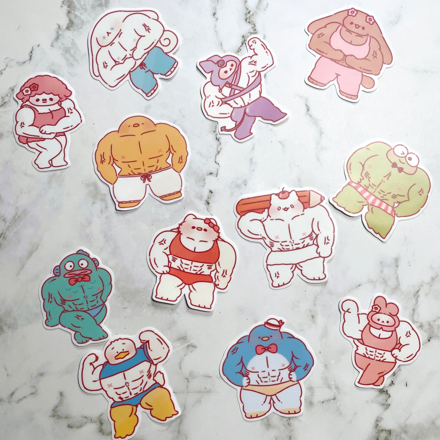 Cherry's Brown Bunny sticker z5