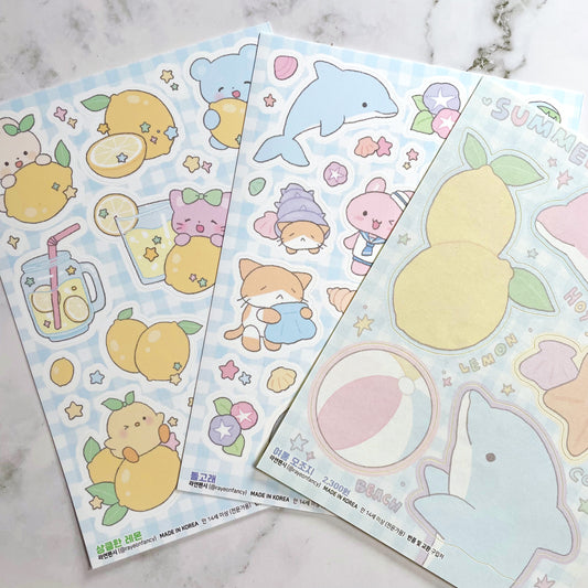 Rayeon Fancy Summer sticker pack b102