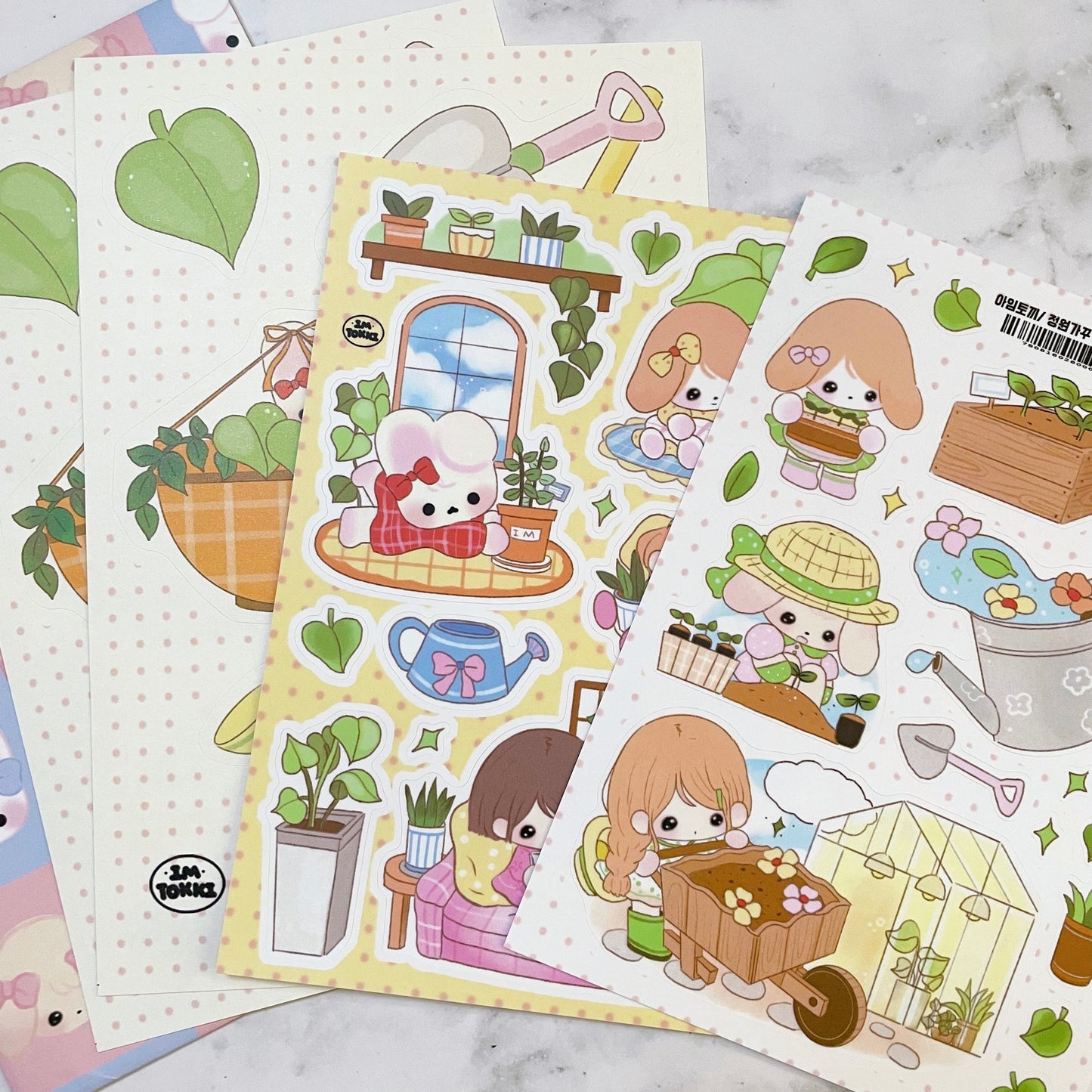 I'M TOKI Plant loverssticker  pack B108