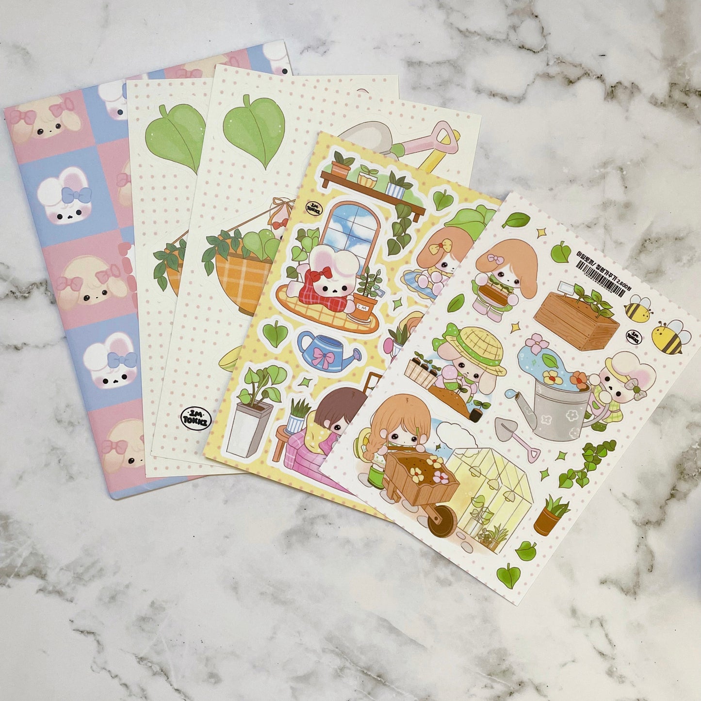 I'M TOKI Plant loverssticker  pack B108