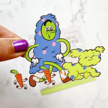 Thepuri Village Walking Big sticker b821