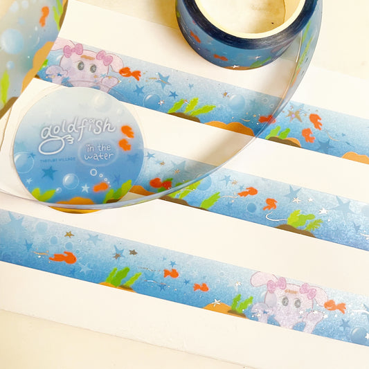 Thepuri Village ocean tape roll w146