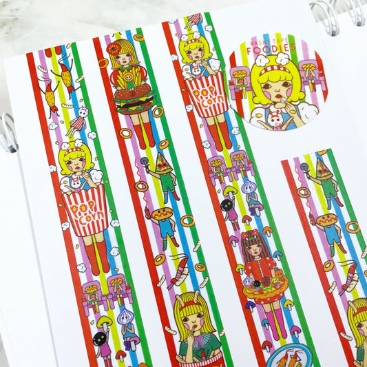 Naoshi Beary Foodies Washi w185