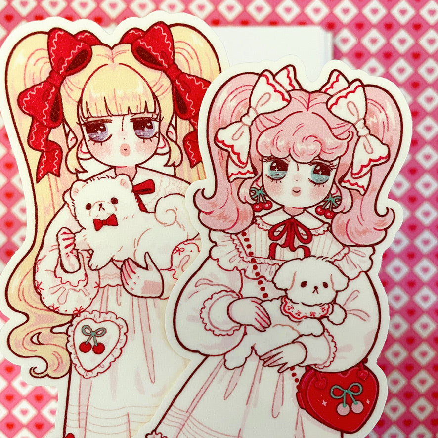 Natsuput Giant Lolita sticker set b671