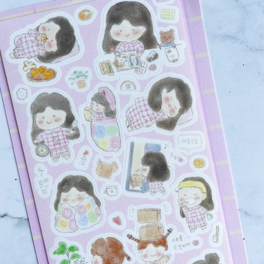 Co.o Pajama Life Sticker B487