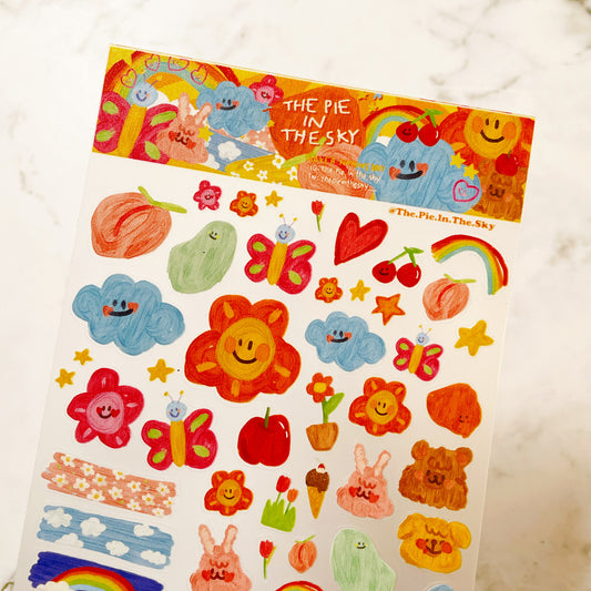 The Pie in the Sky Everyday sticker b545