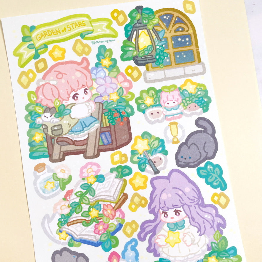 Danpoong.bom Garden of stars sticker b706