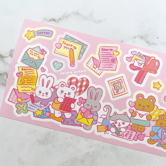 Orchid Studio Love Letters sticker B575