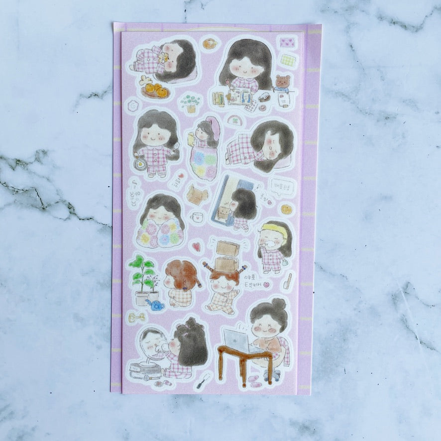 Co.o Pajama Life Sticker B487