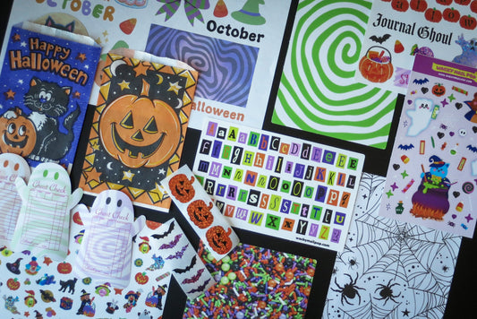 Limited Edition October Junk Journal Fun Kit