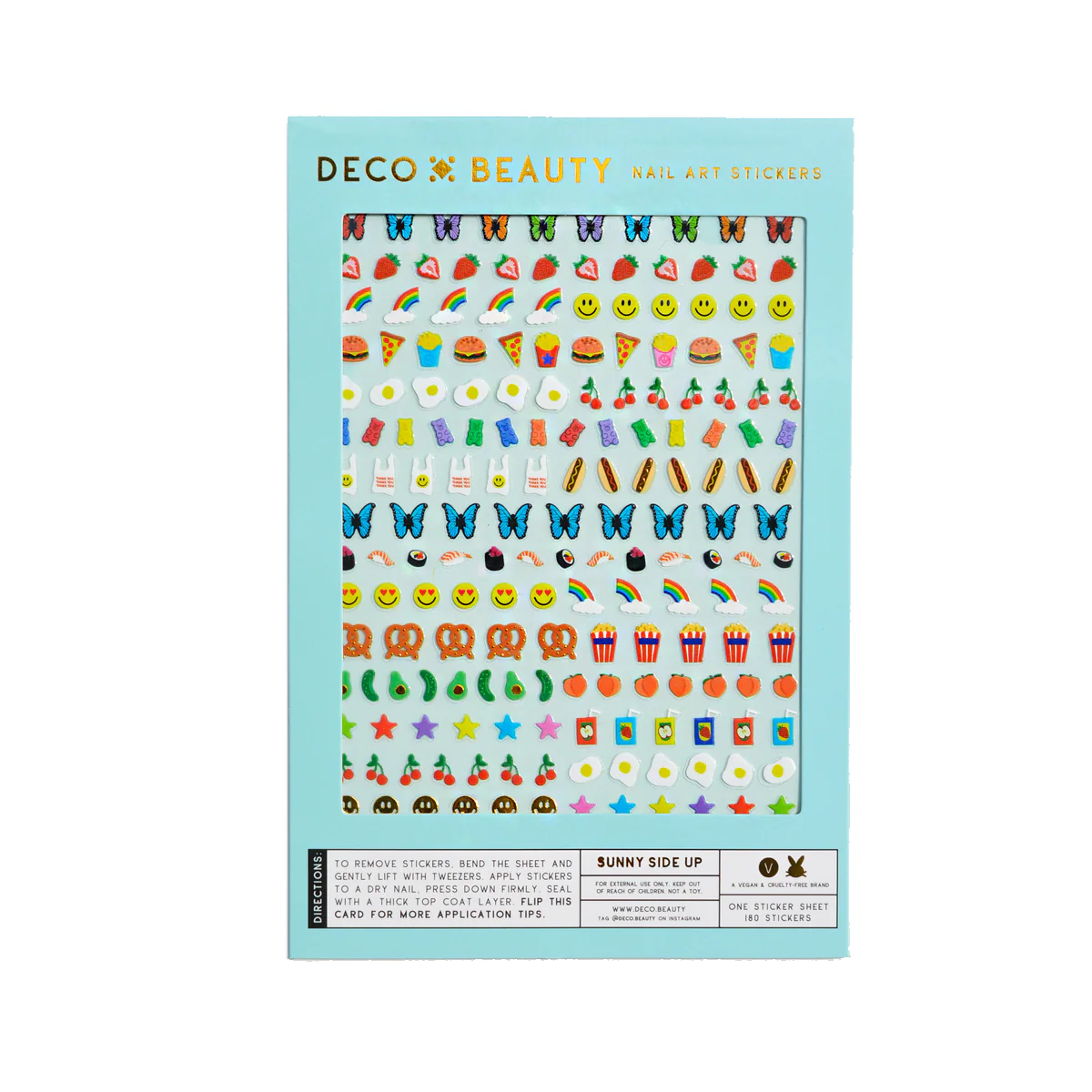 Deco Beauty Nail Stickers Sunny Side Up B448