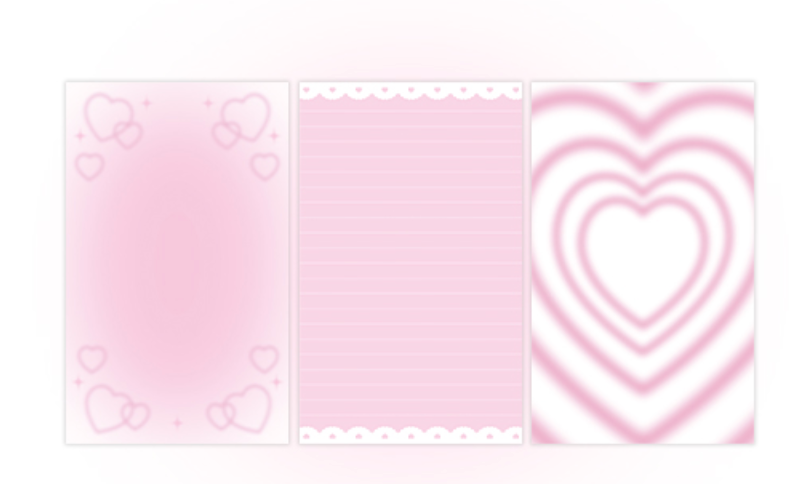 Archive size Pink Forever Teen Paper L17