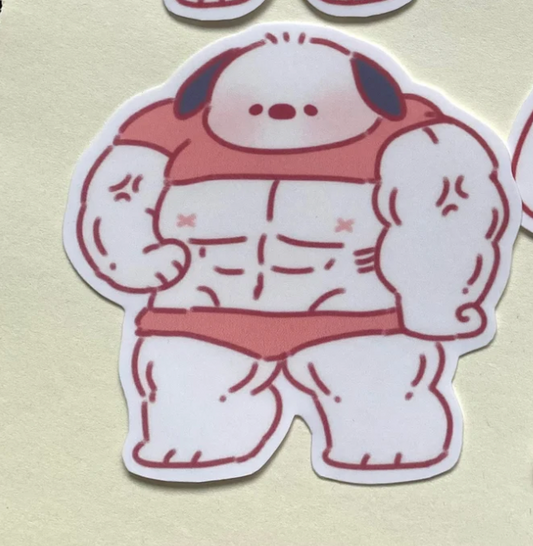 Cherry's Buff Puppy  sticker A699