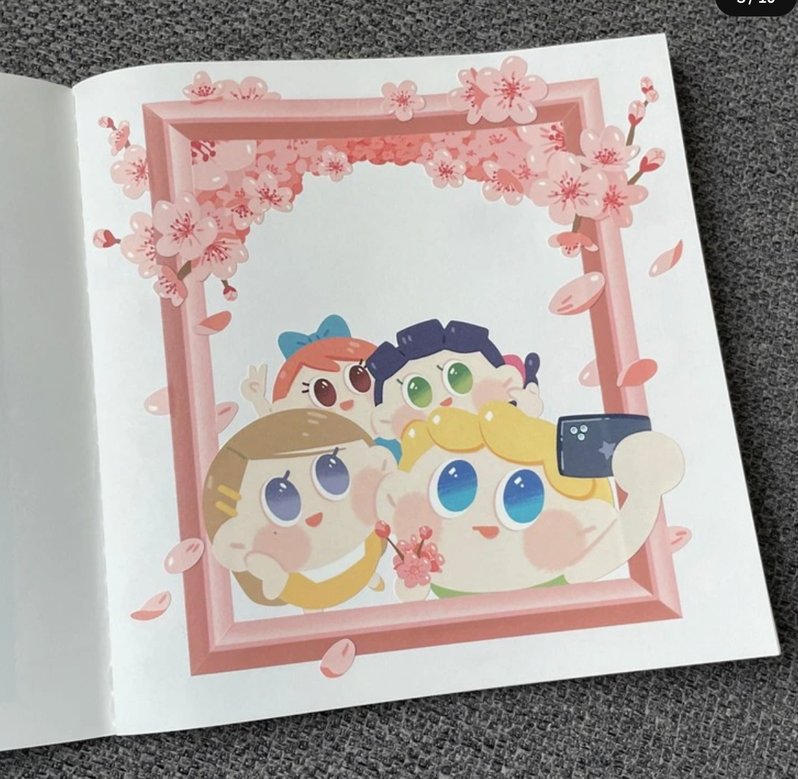 Shuromdan Cherry Blossom Sticker and Washi pack A963