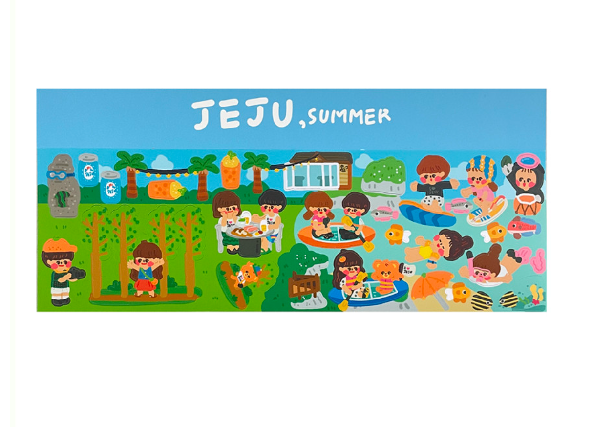 Dingamart Jeju Summer sticker A984