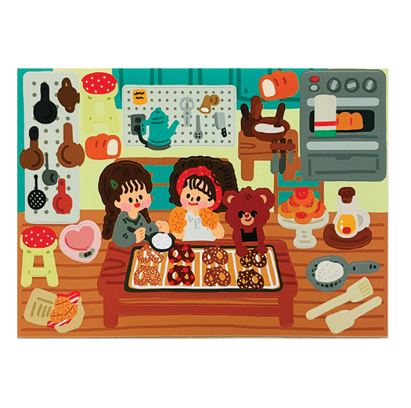 Dingamart  Home Baking sticker b623