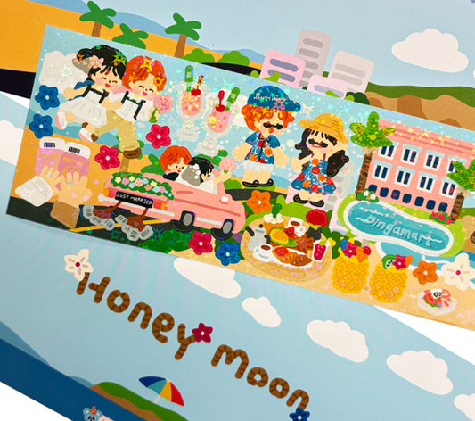 Dingamart Honeymoon sticker B509