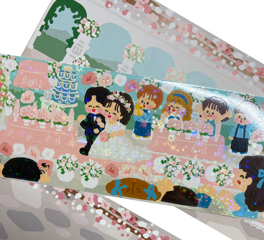 Dingamart Wedding Day sticker B510