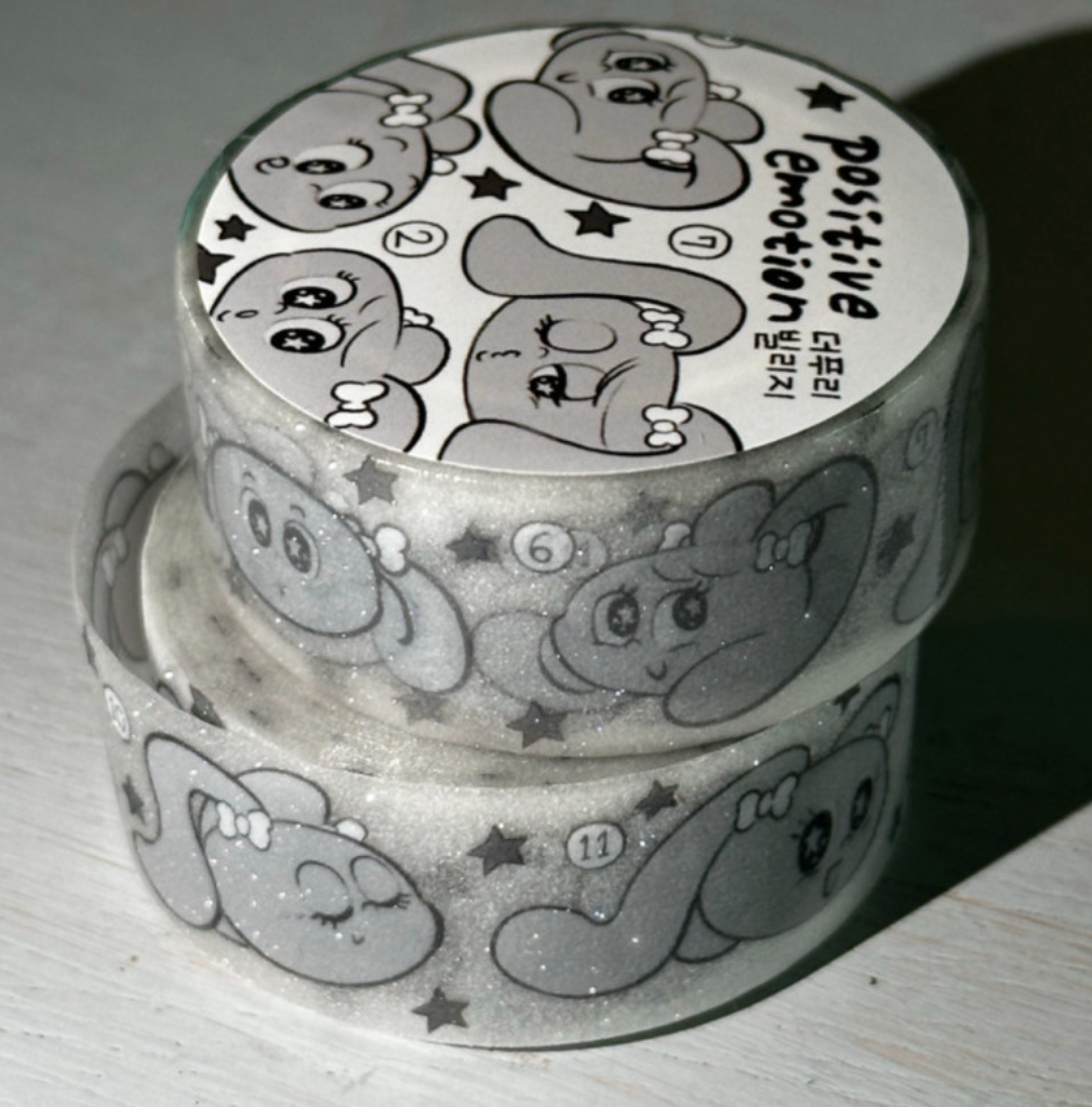 Thepuri Village Positive emotion sparkle tape w189