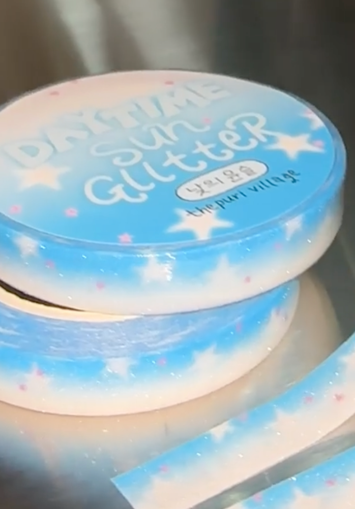 Thepuri Village Daytime Sun sparkle tape w196
