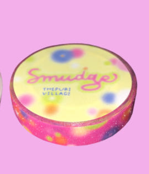 Thepuri Village Smudge sparkle tape w193