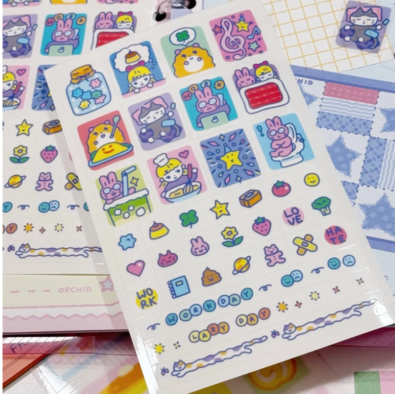 Orchid Studio Planner stickers B571