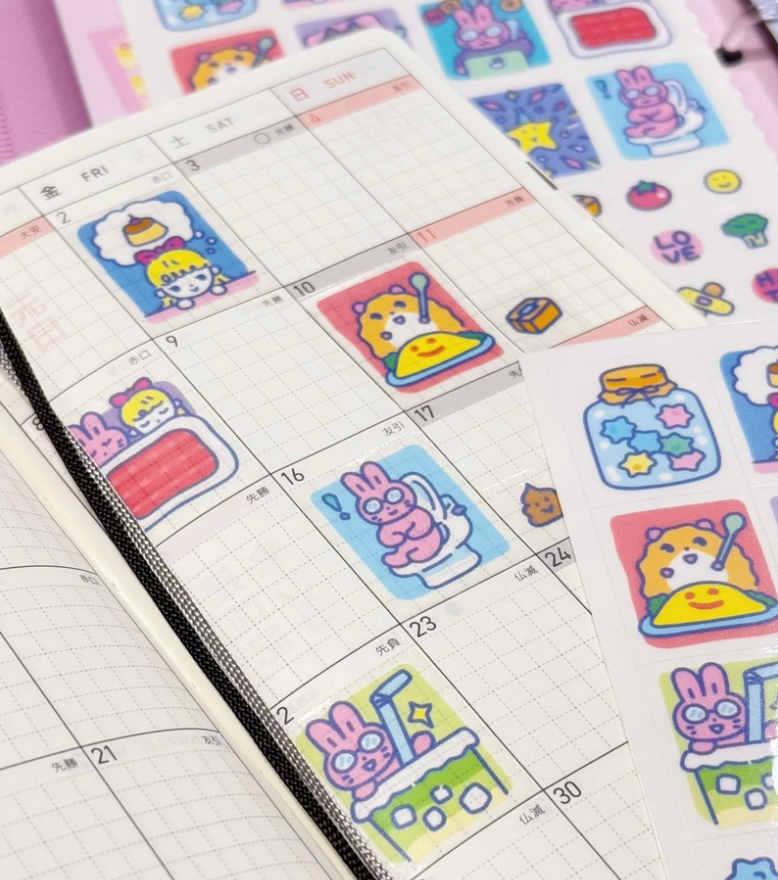 Orchid Studio Planner stickers B571
