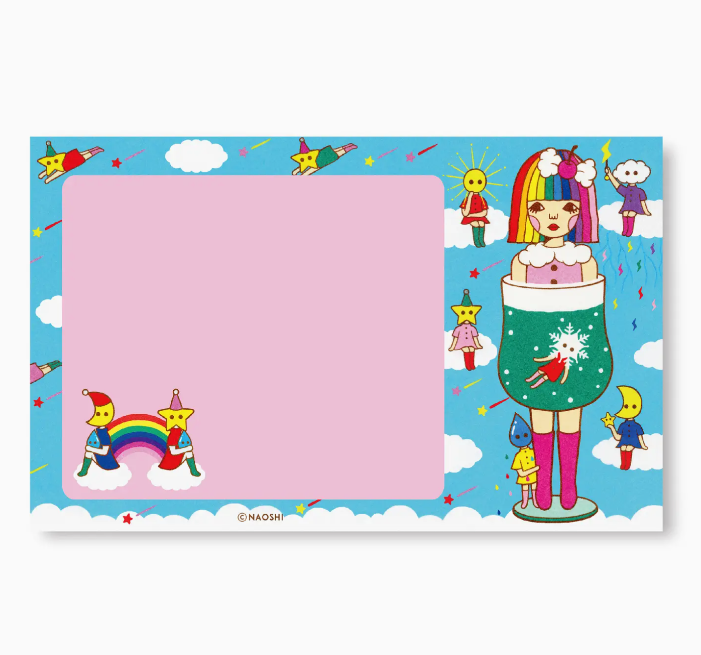 Naoshi Melon Soda Girl notepad B592