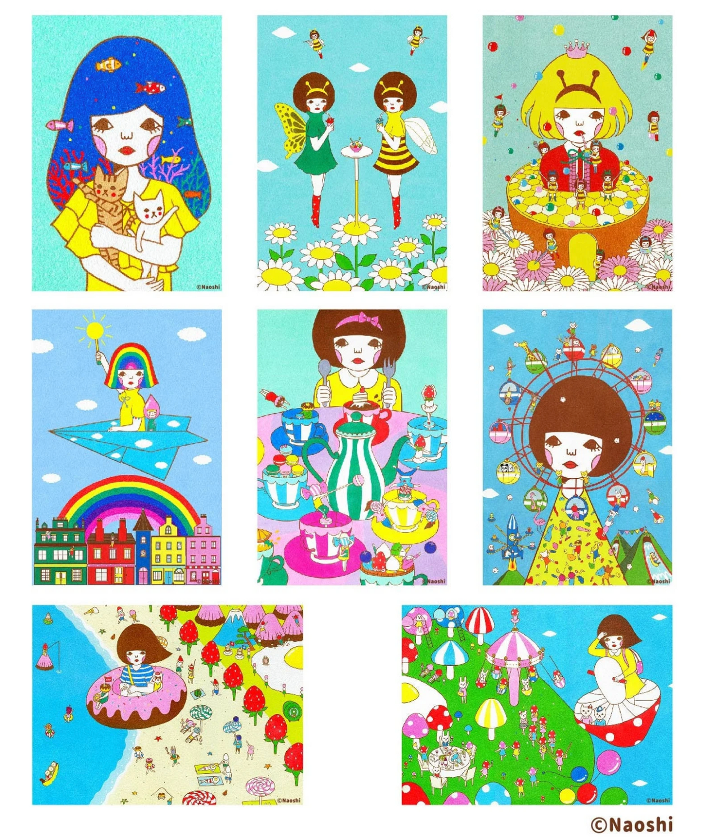 Naoshi Postcards