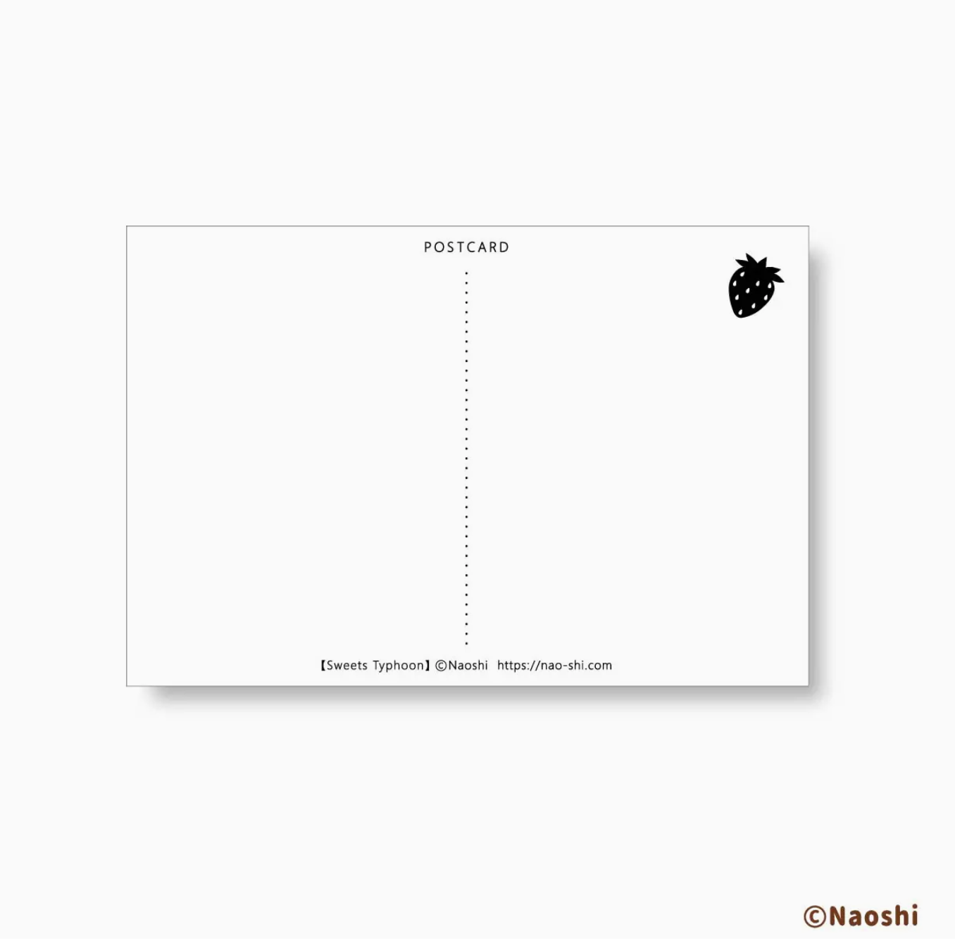 Naoshi Postcards Pink
