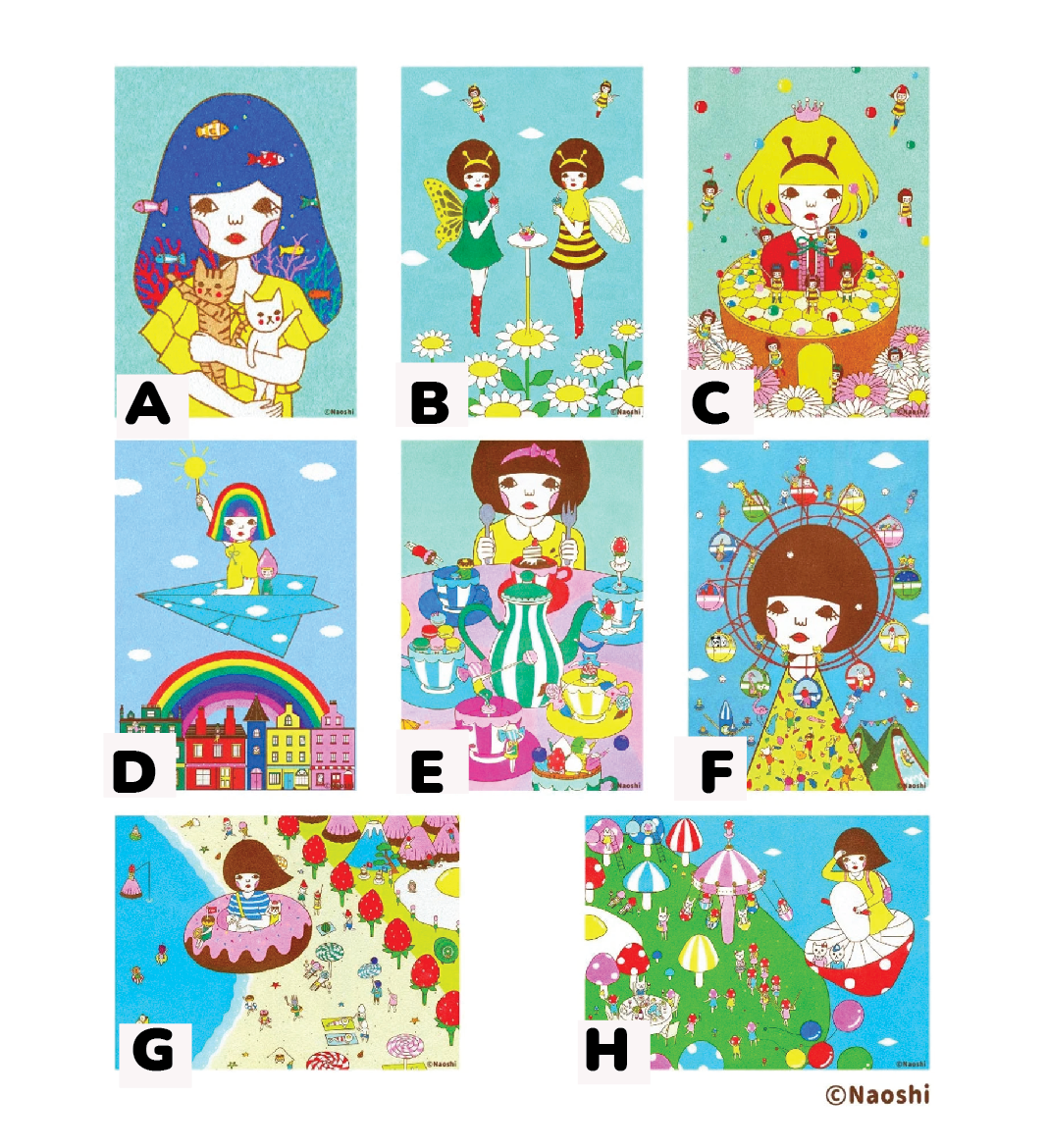 Naoshi Postcards