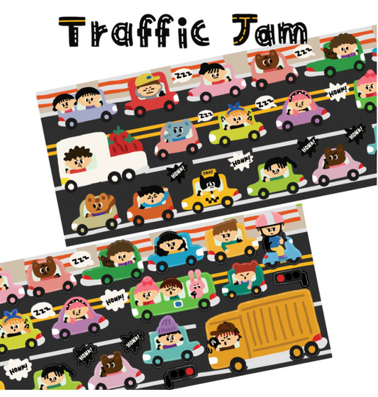 Dingamart Traffic Jam sticker B752