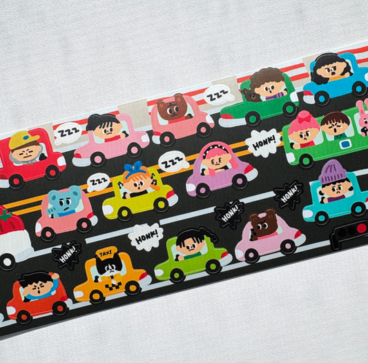 Dingamart Traffic Jam sticker B752