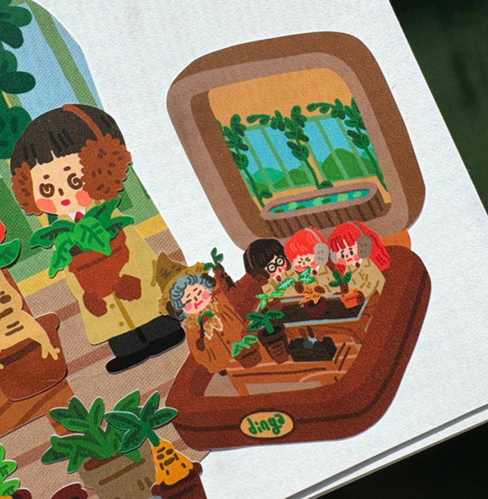 Dingamart Mandrake Pocket sticker B755