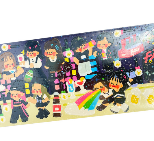 Dingamart Friday Night sticker B745