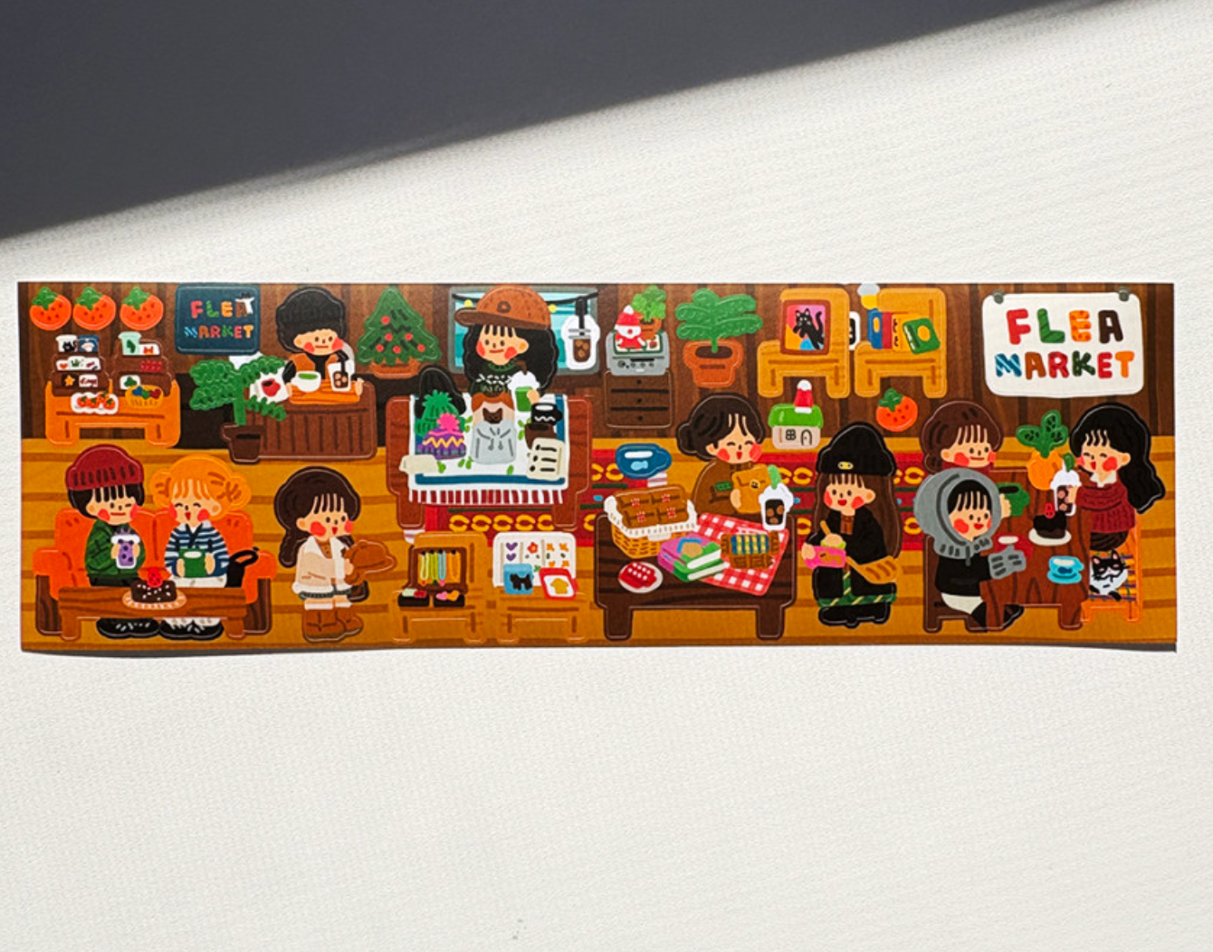 Dingamart Flea Market sticker b802