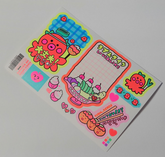 S.S.S. by Leenahoo Snippety Snack sticker L01