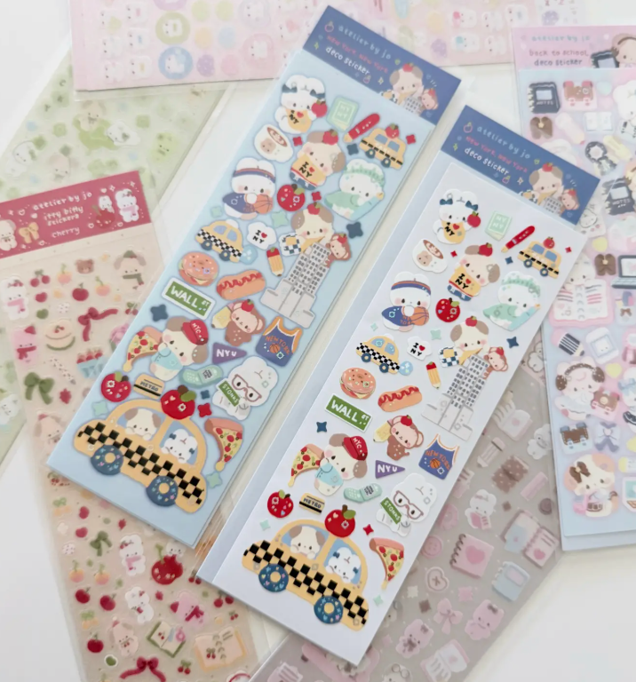 Atelier by Jo New York Deco Sticker Sheet B847