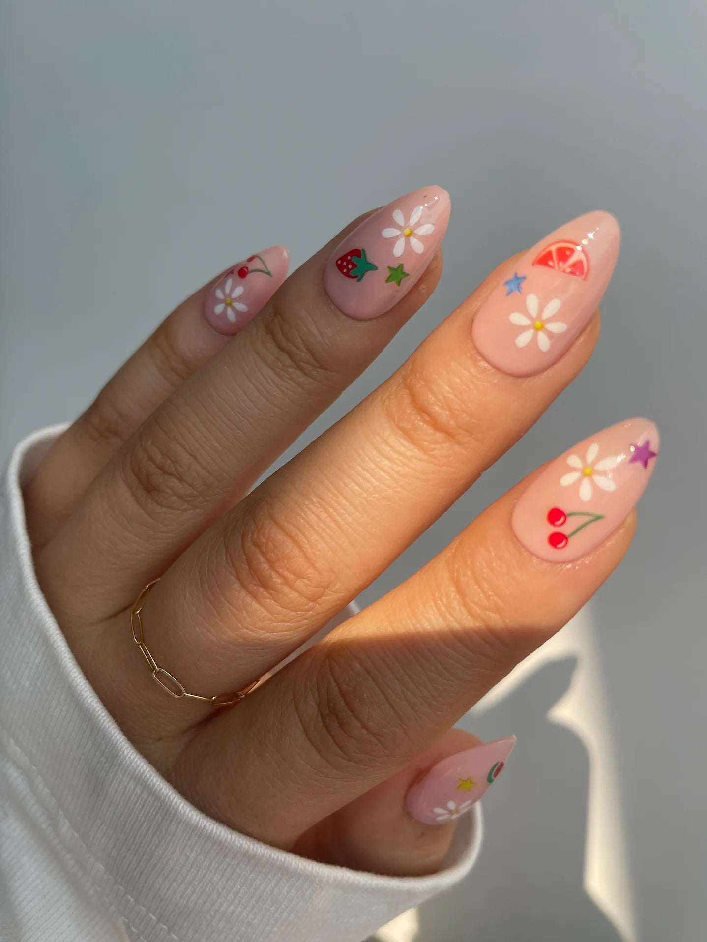 Deco Beauty Nail Stickers Fruit Salad B447