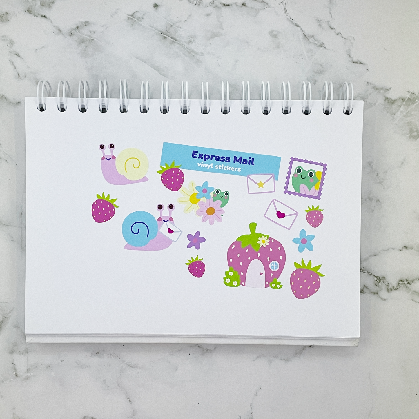 Express Mail vinyl sticker sheet V13