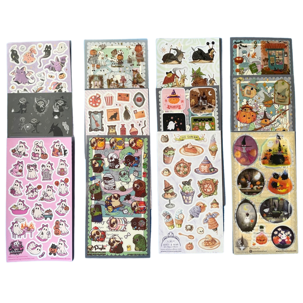 2026 12 Nights of STICKII Halloween Advent Calendar